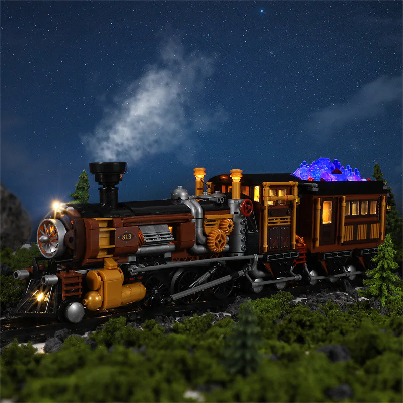 A steam train full of ores Amazing Brick F9006 image 2