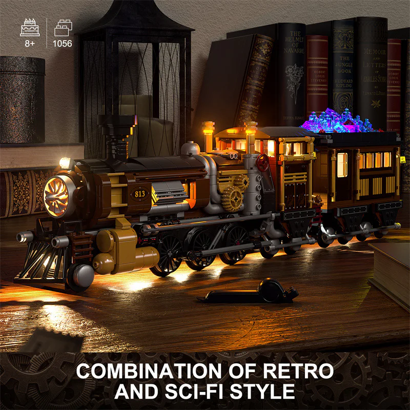A steam train full of ores Amazing Brick F9006 image 5