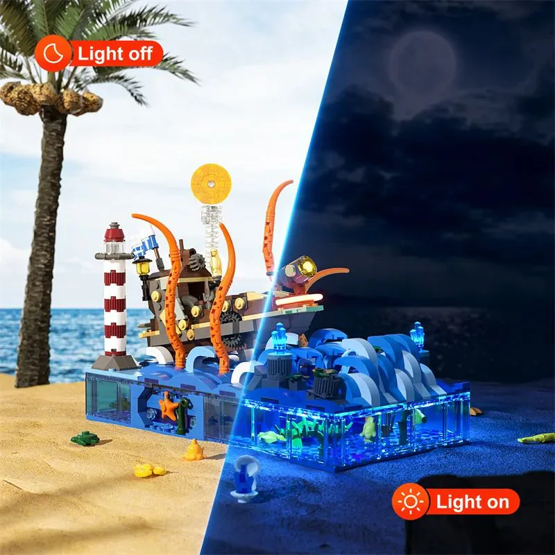 Ocean adventure ship Amazing Brick FH-9003 image 11