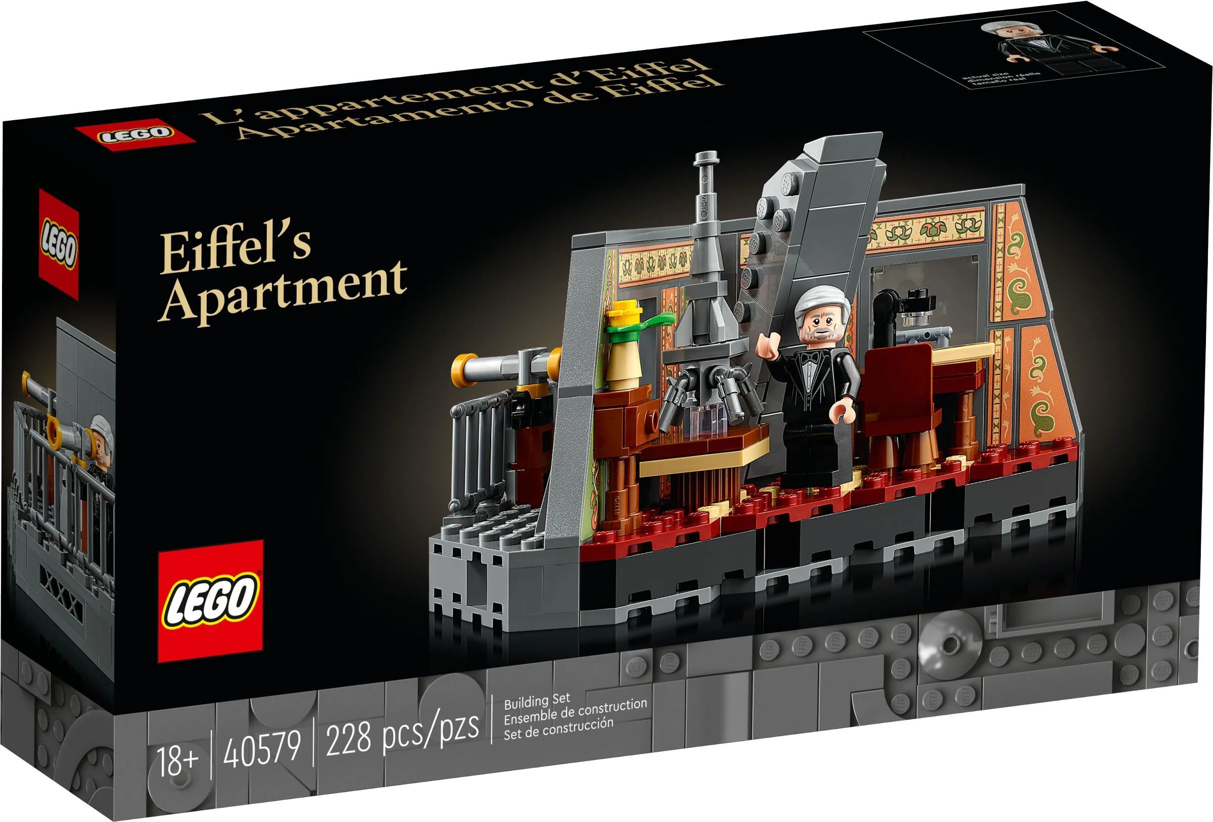 Eiffel Tower apartment 乐高 LEGO 40579 image 3