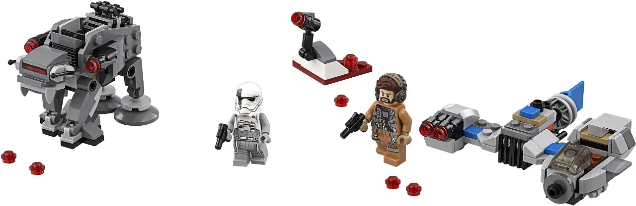 Miniature War Machine: Speeder VS First Order Walker 10910
