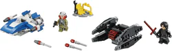 Micro Fighter: A-wing fighter vs TIE Silencer