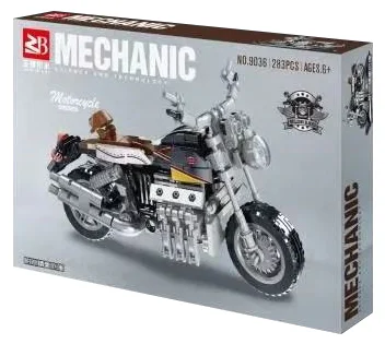 Black motorcycle 正博 9036