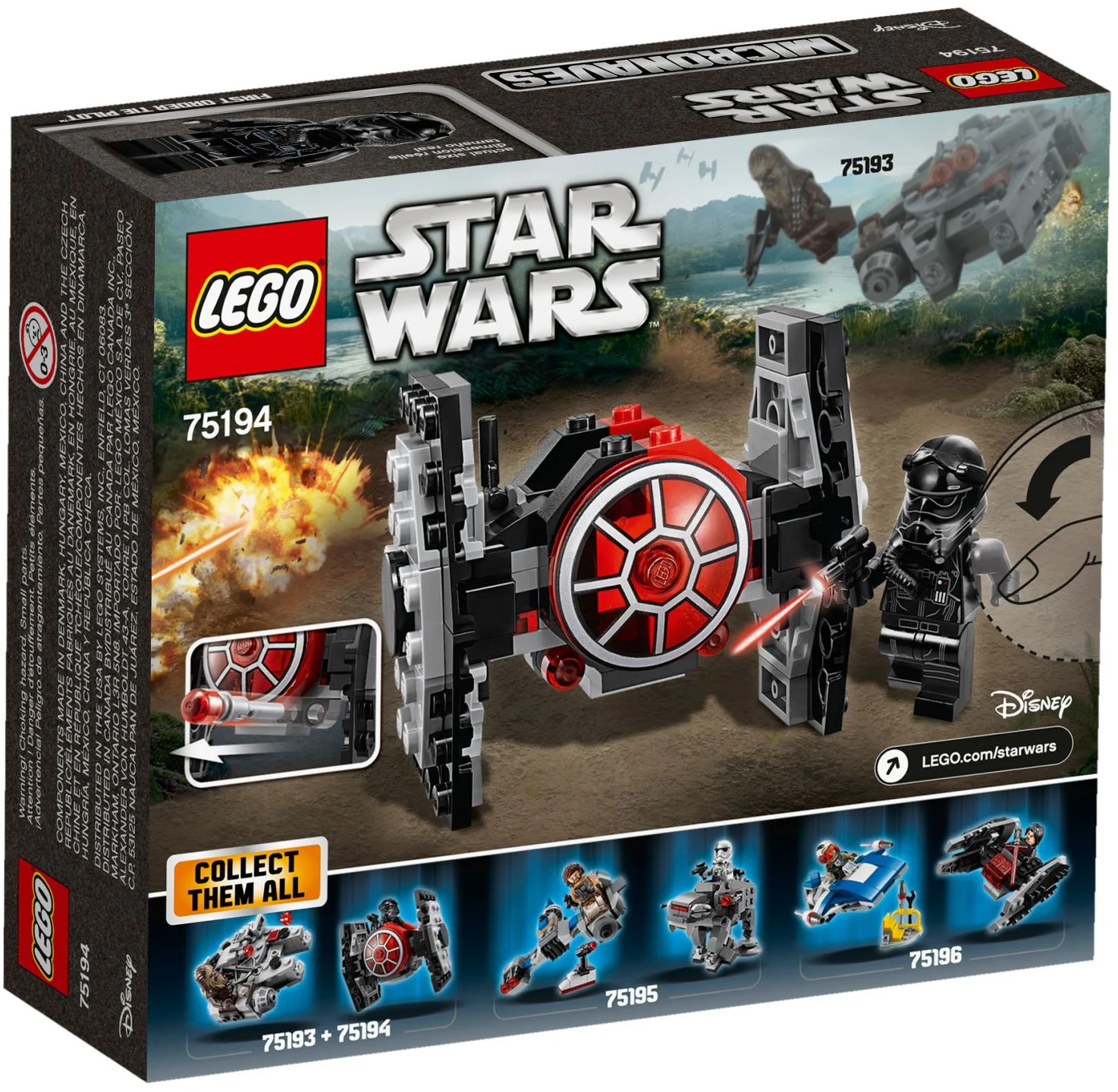 Mini Squad Suit: Titanium First Order Fighter 10894 image 2