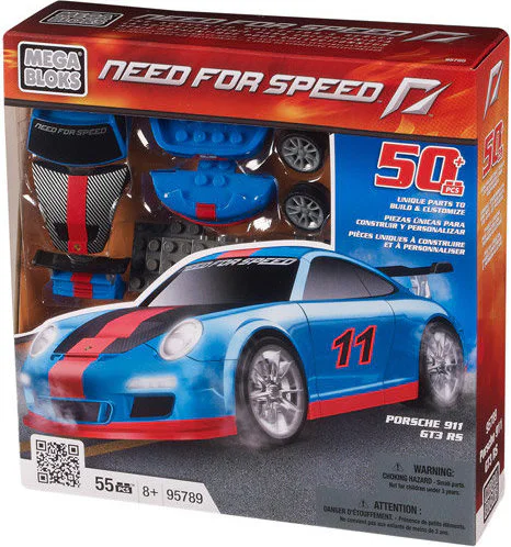 OPTIMUS FLYING VEHICLE: PORSCHE 911 GT3 RS 美家宝/美高 MegaBloks 95789