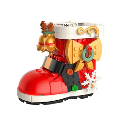 Christmas snow boots