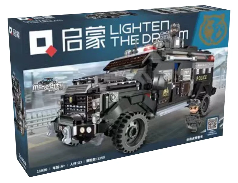 Swordtooth Special Police Vehicle 启蒙 QMAN/ENLIGHTEN/Keeppley 11020 image 1