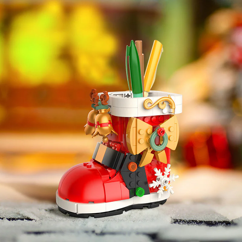 Christmas snow boots 佳奇积木 JAKI JK5116 image 1