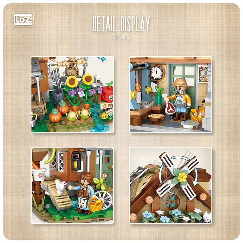 Farm hut 俐智LOZ 1281 image 2