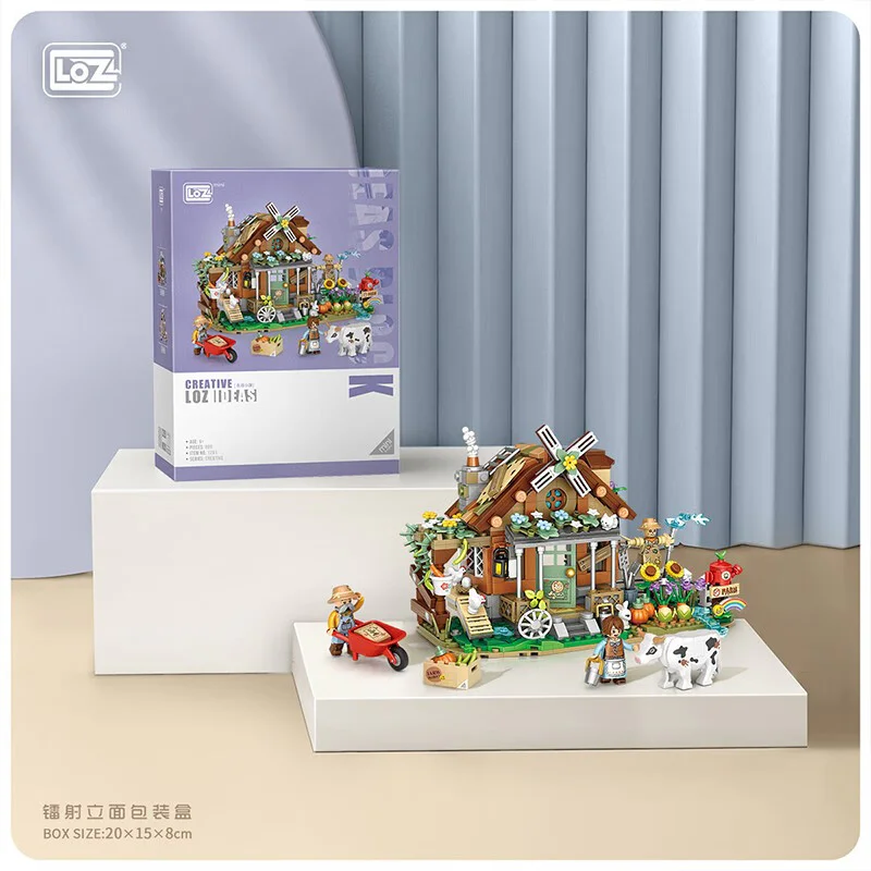 Farm hut 俐智LOZ 1281 image 3
