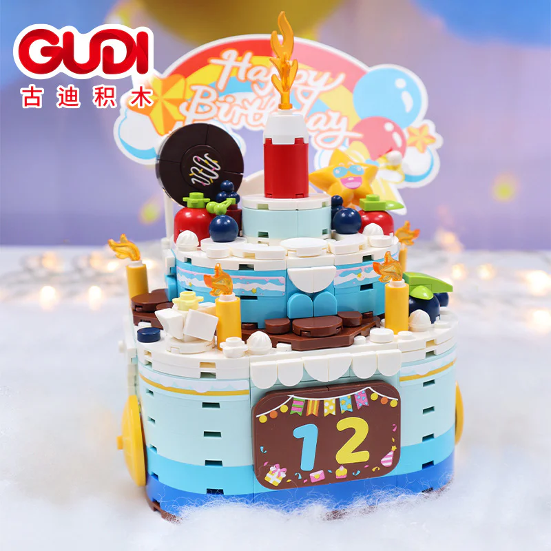 Birthday cake music box 古迪 GUDI 50002 image 1