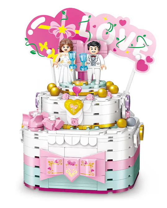 The wedding cake music box 古迪 GUDI 50001 image 4