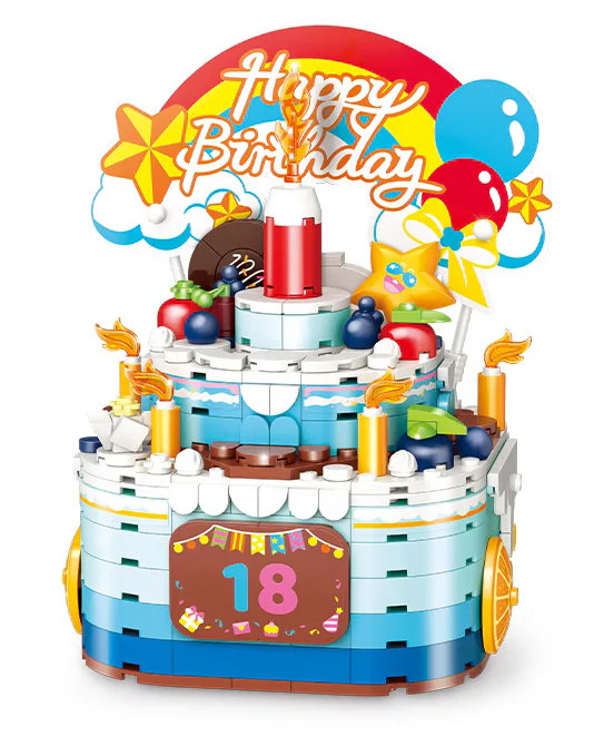 Birthday cake music box 古迪 GUDI 50002 image 4