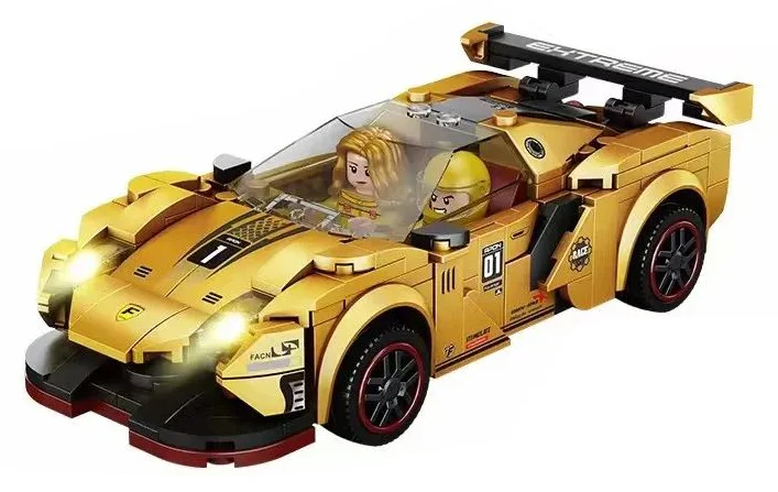 Expedition speed, yellow 方橙积木 Forange FC1614
