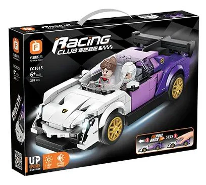 Ultra-speed, purple 方橙积木 Forange FC1615 image 1