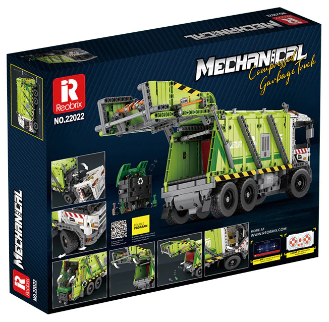 Compressed garbage truck 臻砖科技 Reobrix 22022 image 2