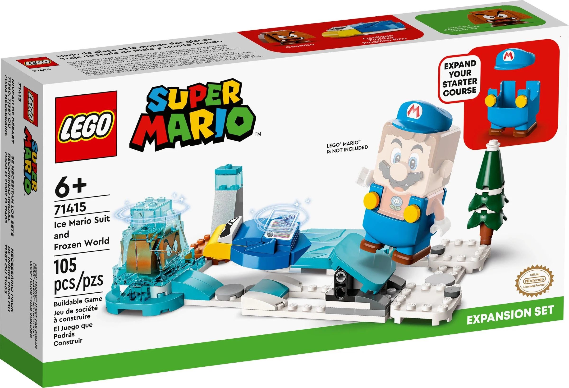 Frozen Mario and Ice World Extension 乐高 LEGO 71415 image 4