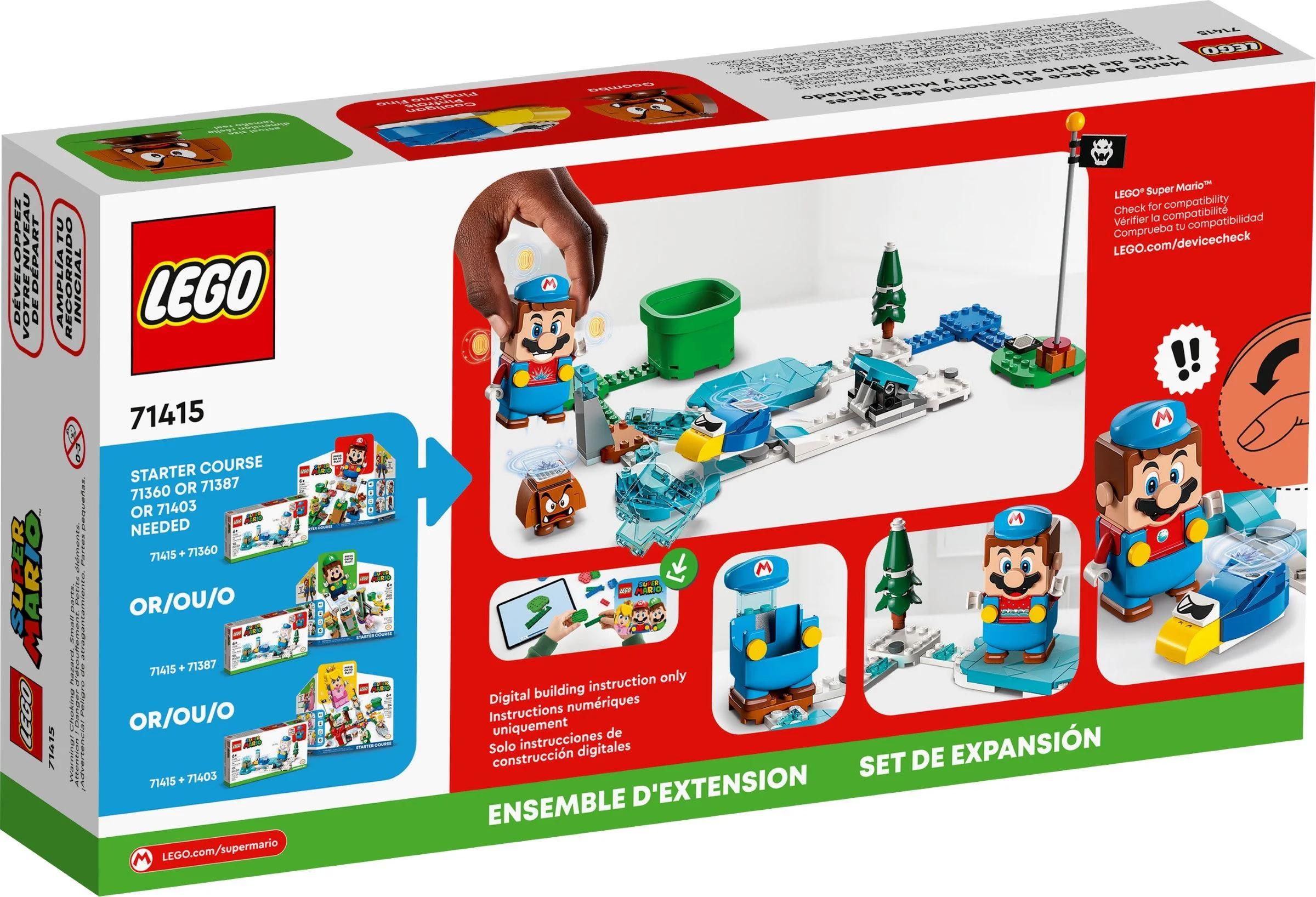 Frozen Mario and Ice World Extension 乐高 LEGO 71415 image 5