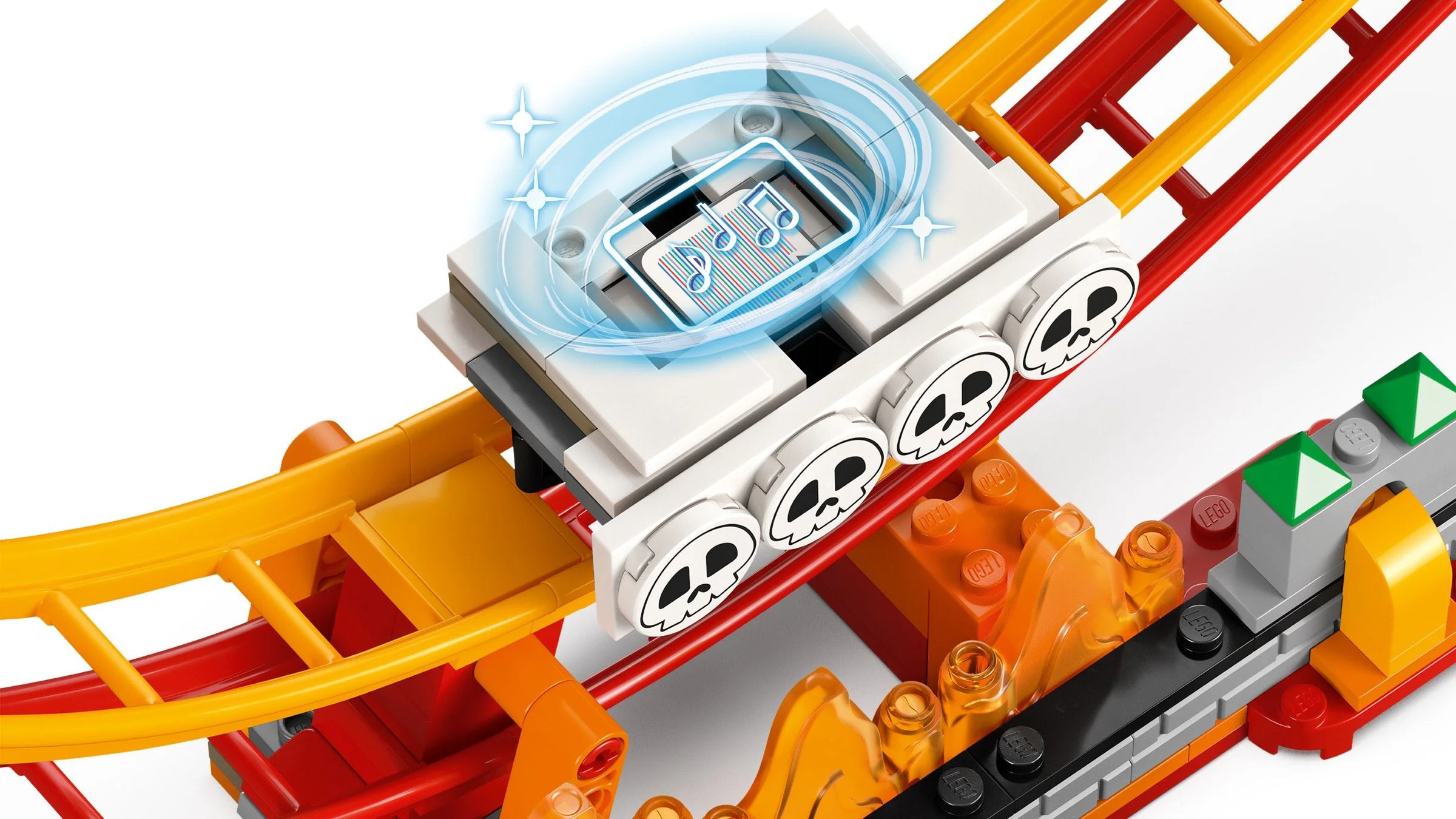 The lava roller coaster extension 乐高 LEGO 71416 image 4