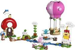 Princess Peachflower's garden balloon trip