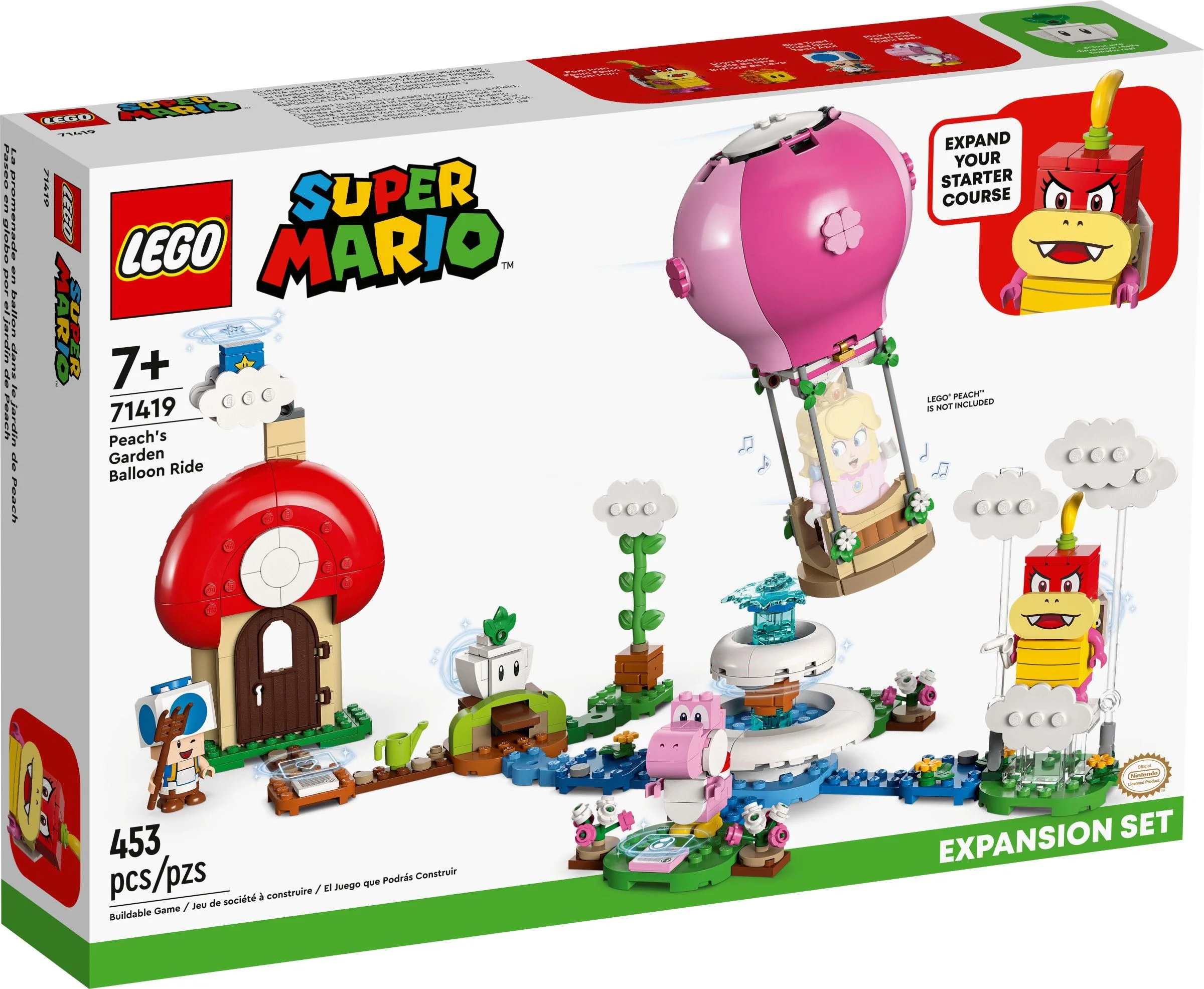 Princess Peachflower's garden balloon trip 乐高 LEGO 71419 image 2