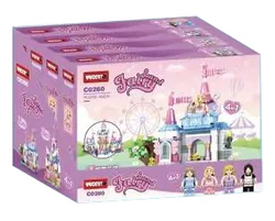 The girl's castle is one and one