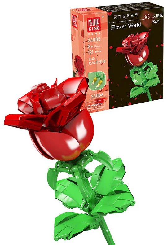 Flower World: Roses 宇星模王 MOULDKING 24005
