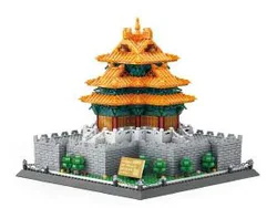 The corner of the Forbidden City in Beijing, China