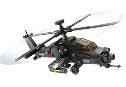 MODERN EQUIPMENT: AH-64 APACHE HELICOPTER GUNSHIPS