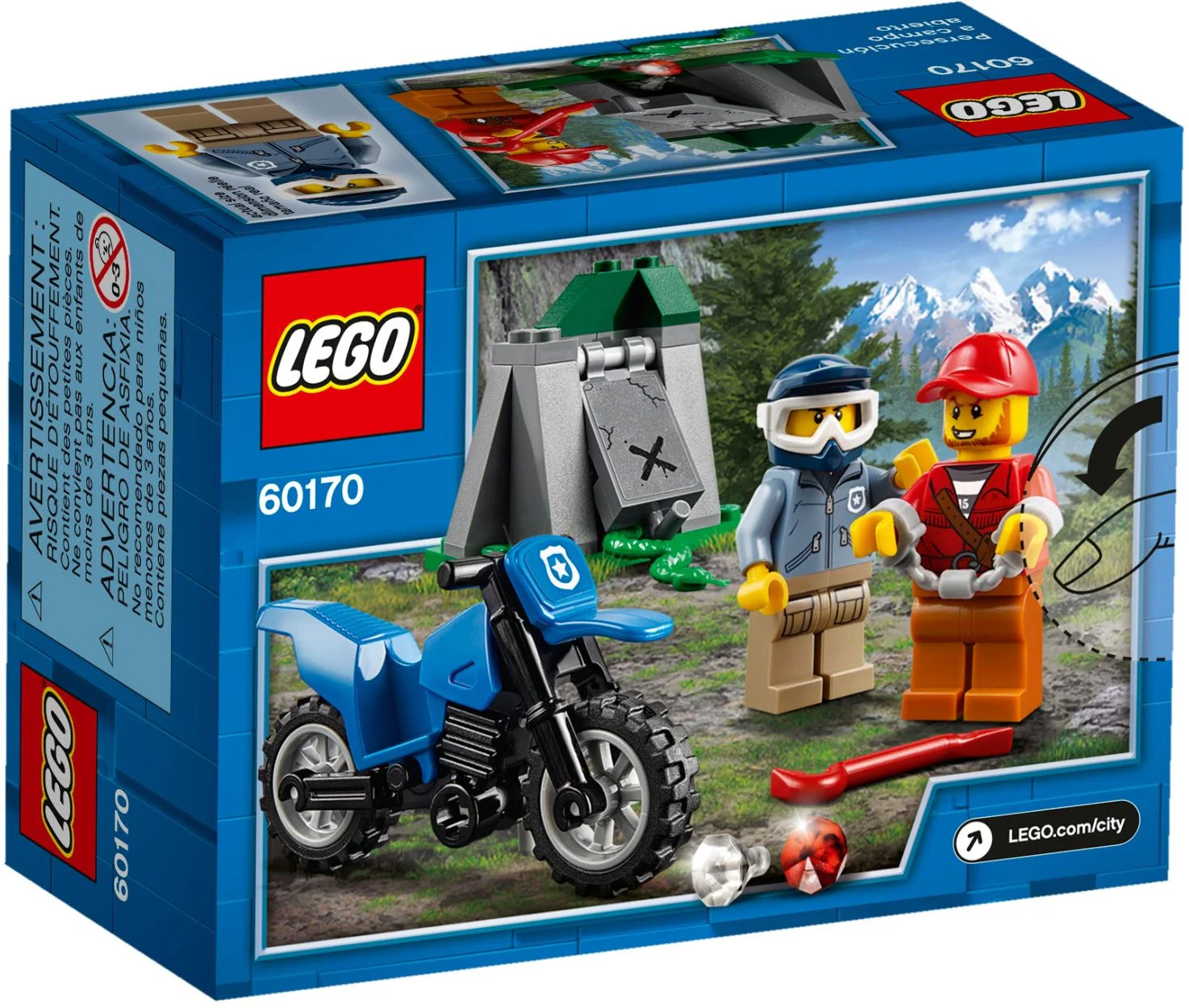 Off-road pursuit 乐高 LEGO 60170 image 2