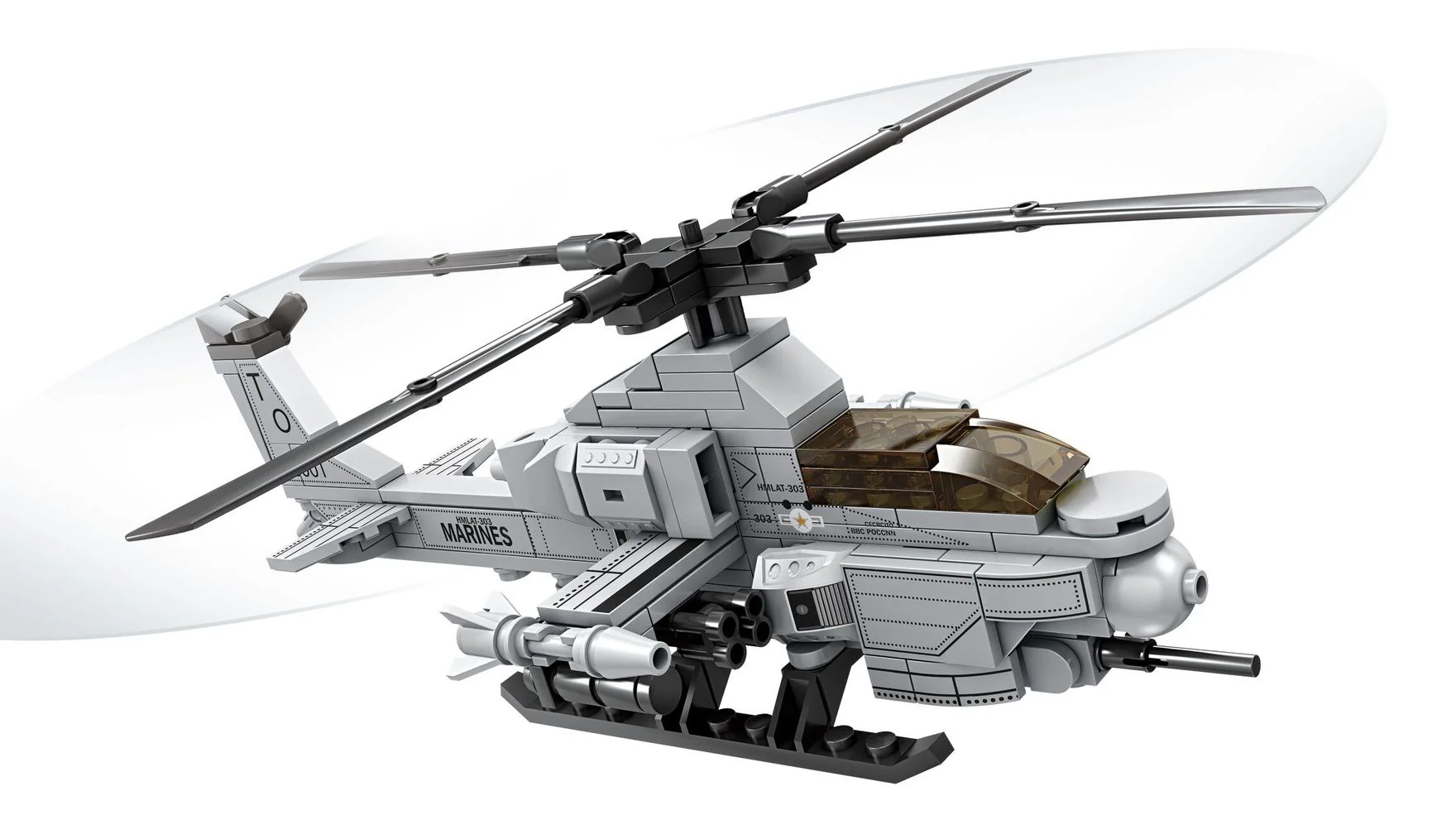 MODERN EQUIPMENT: AH-1Z VIPER HELICOPTER 开智 KAZI/高博乐 GBL KY84139