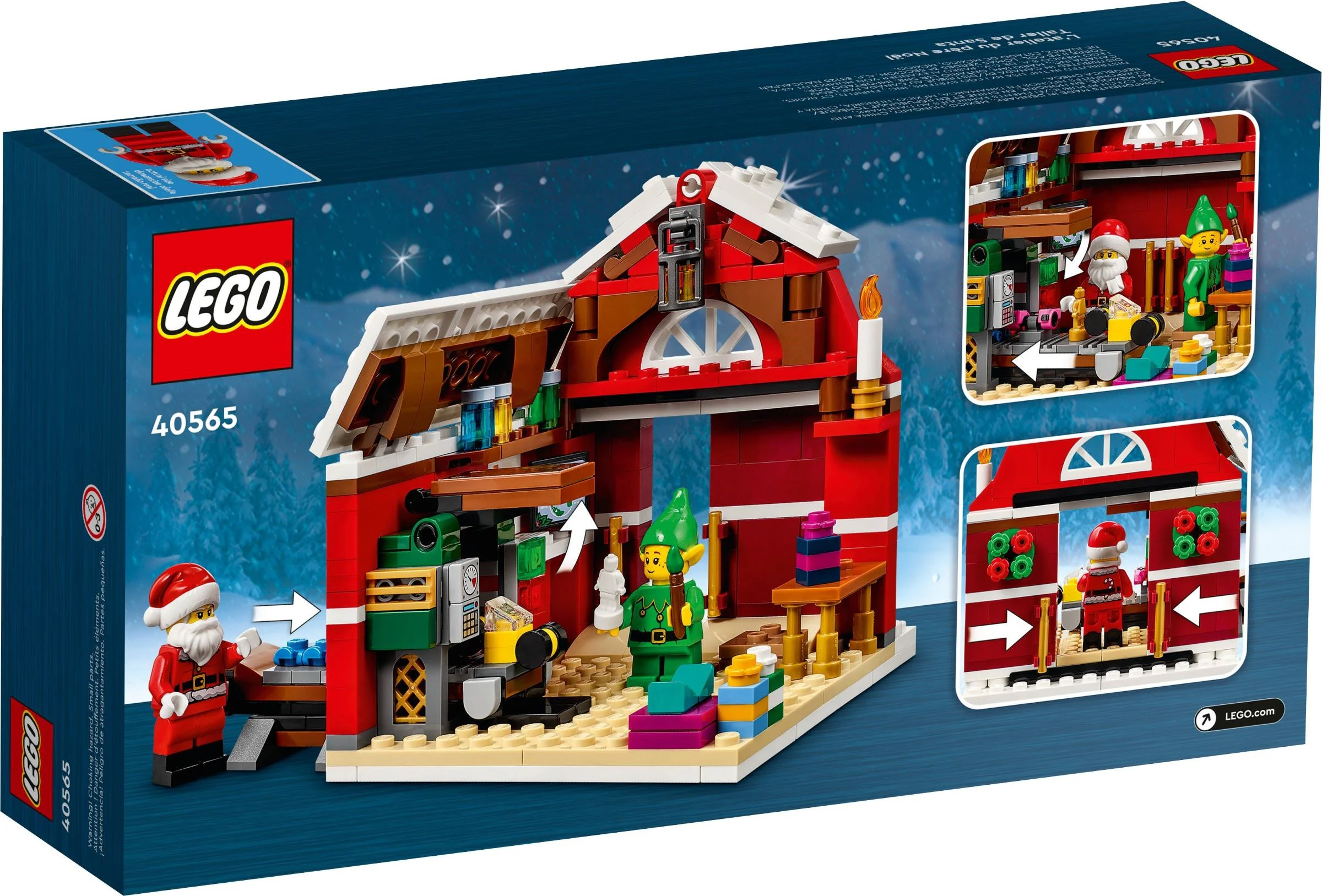 Santa's studio 乐高 LEGO 40565 image 3