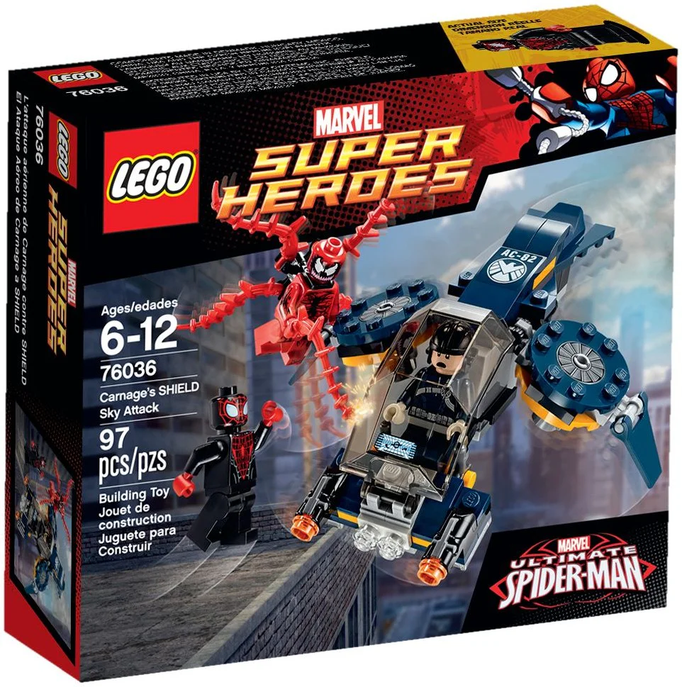 Carnage's Energy Shield Aerial Assault SY383B image 1
