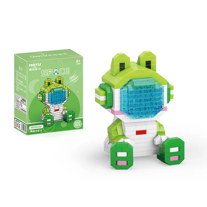 Animal astronaut: Frog astronaut 魔域积木 MOYUBLOCK MY95046