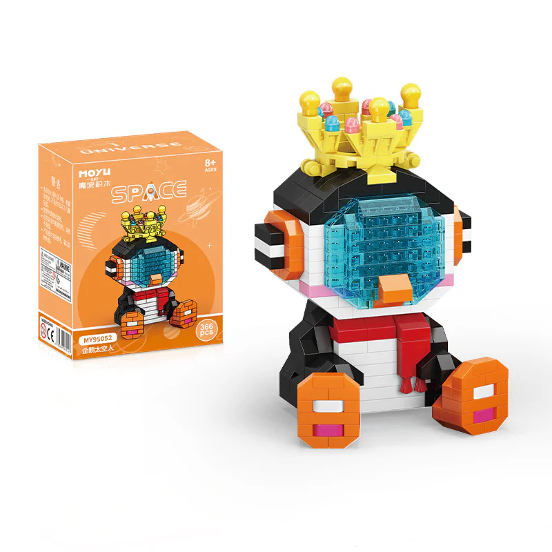 Animal astronaut: Penguin astronaut 魔域积木 MOYUBLOCK MY95052