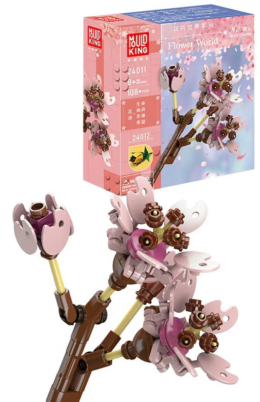 Flower World: cherry blossoms 宇星模王 MOULDKING 24011