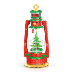 Christmas, camping lights