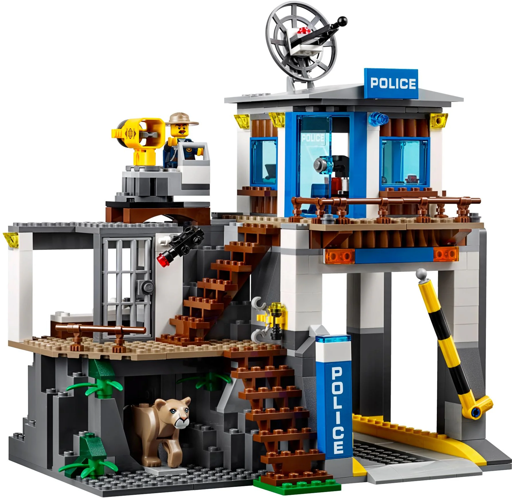 Mountain Police: Mountain Police Headquarters 伯乐星 BLX 82313 image 3