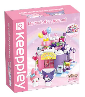 My Melody & Kuromi Sweet Walking 启蒙 QMAN/ENLIGHTEN/Keeppley K20818 image 3