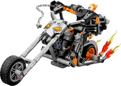 The Knight of the Grinch and the Flame Motorcycle