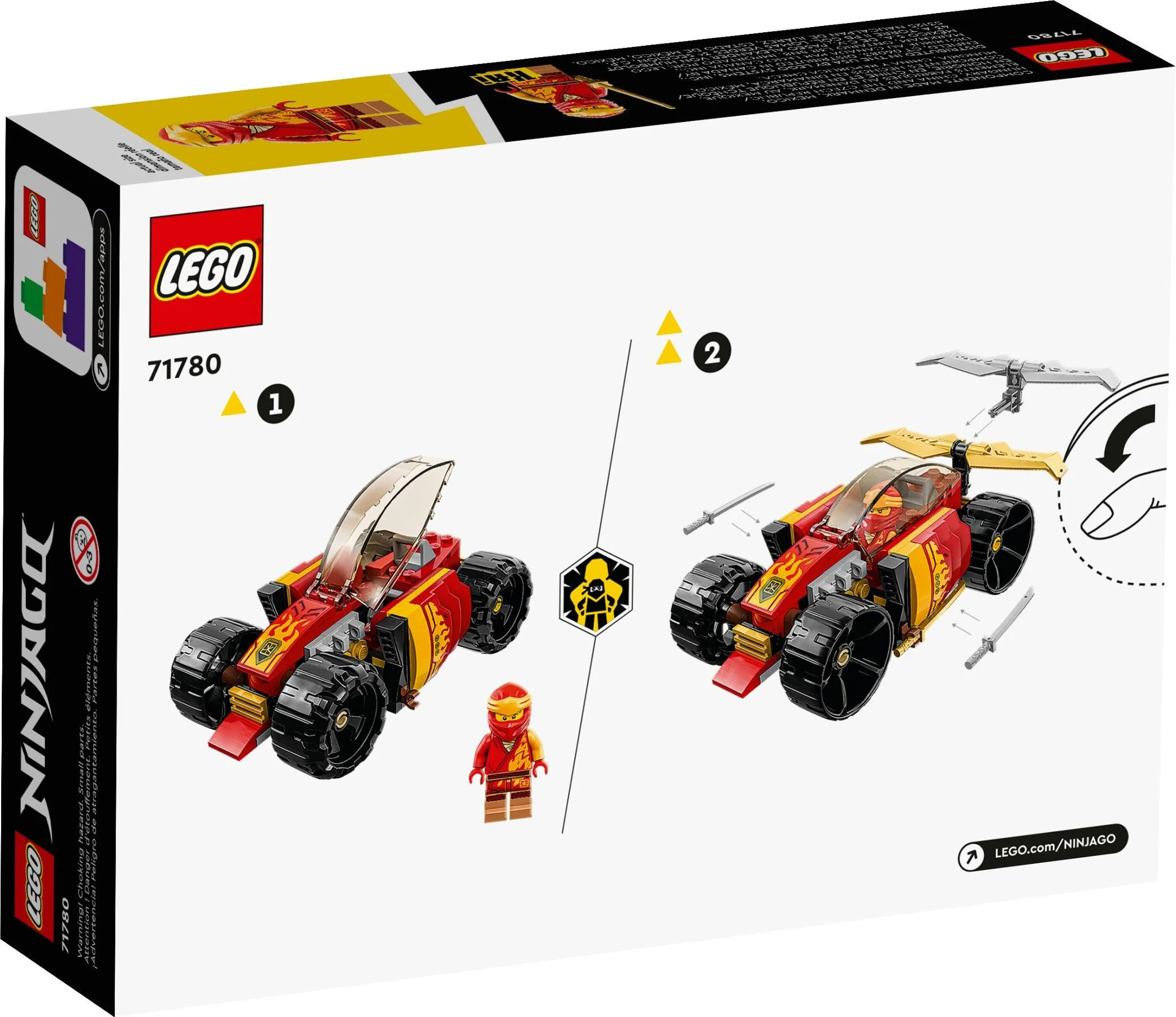 KAY'S TURBO NINJA RACER, EVO 乐高 LEGO 71780 image 4