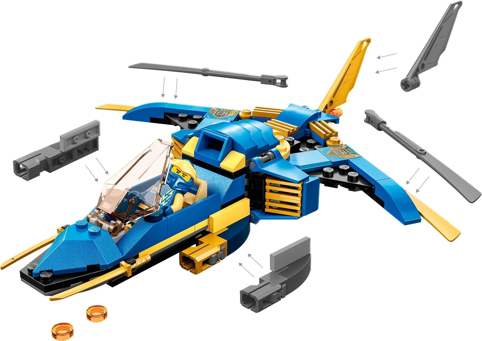 JAY'S FLASH JET, EVO 乐高 LEGO 71784 image 2