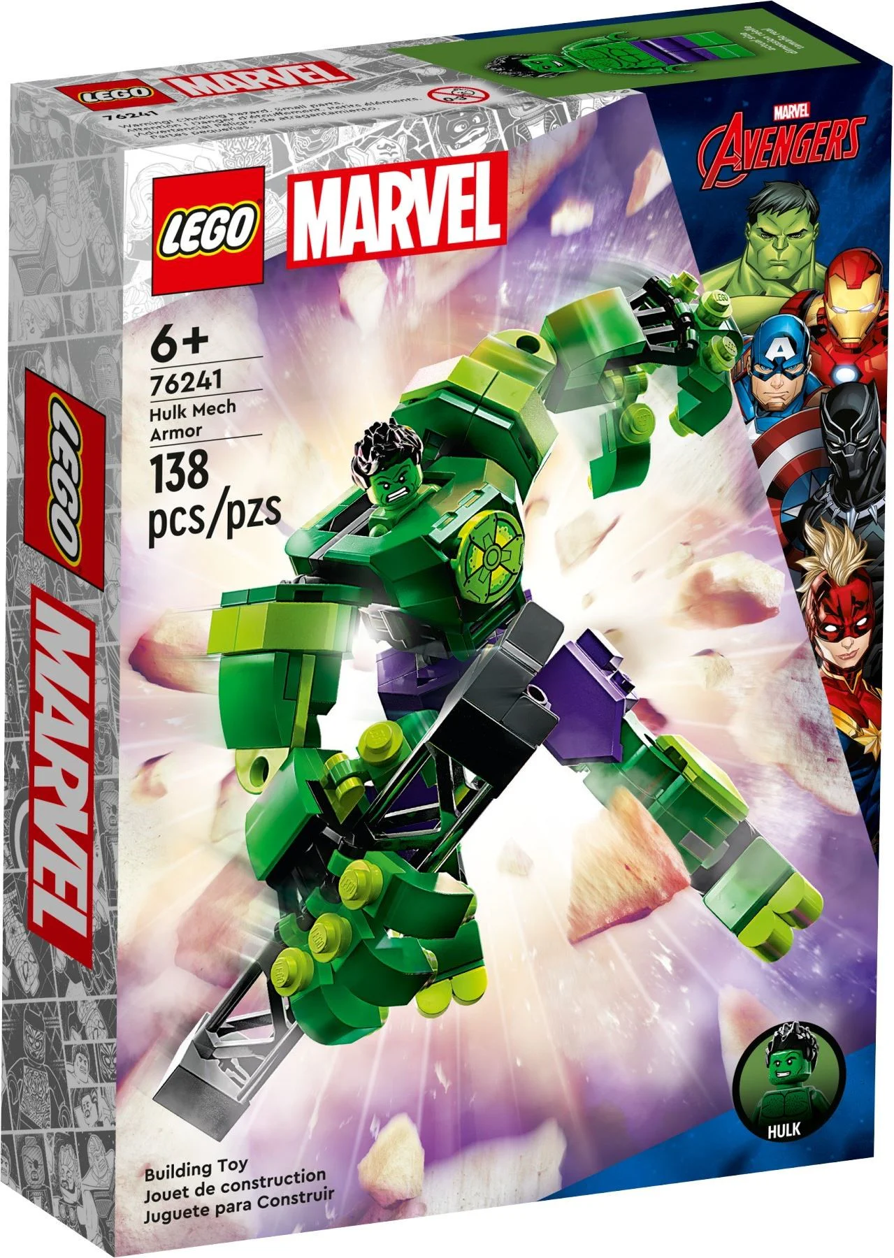 Hulk Invincible Armor 乐高 LEGO 76241 image 2