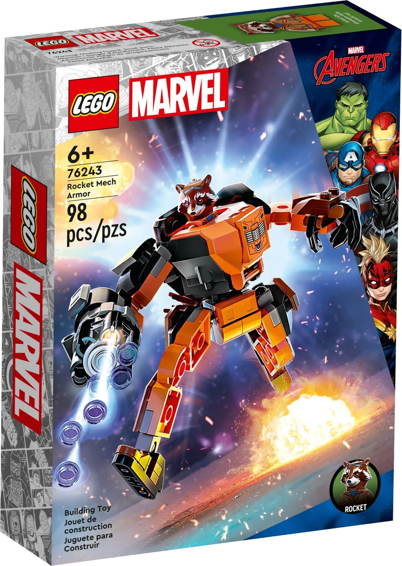 Rocket raccoon 乐高 LEGO 76243 image 2