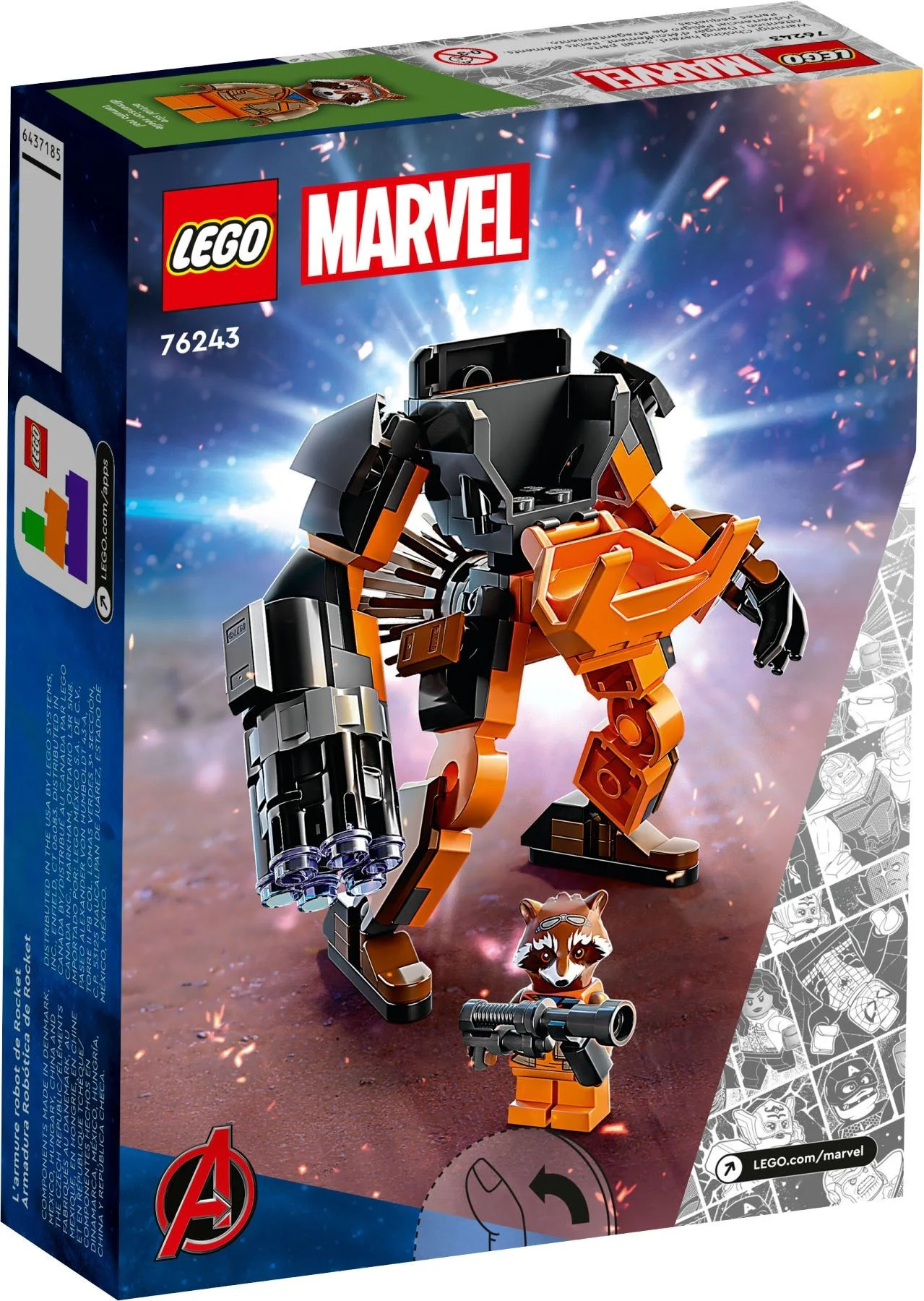 Rocket raccoon 乐高 LEGO 76243 image 4