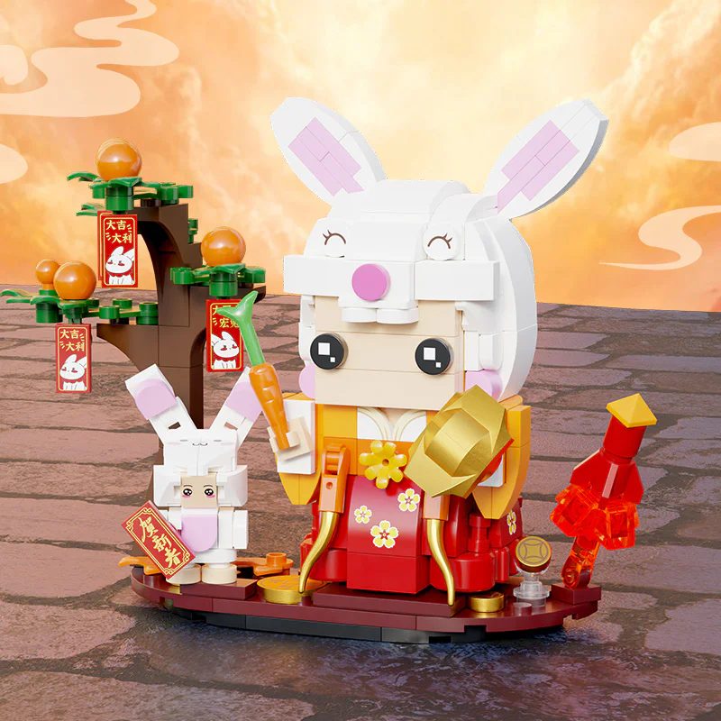 Rabbit's year limit: Rabbit Junior 拼奇积木 Pantasy 99004 image 1