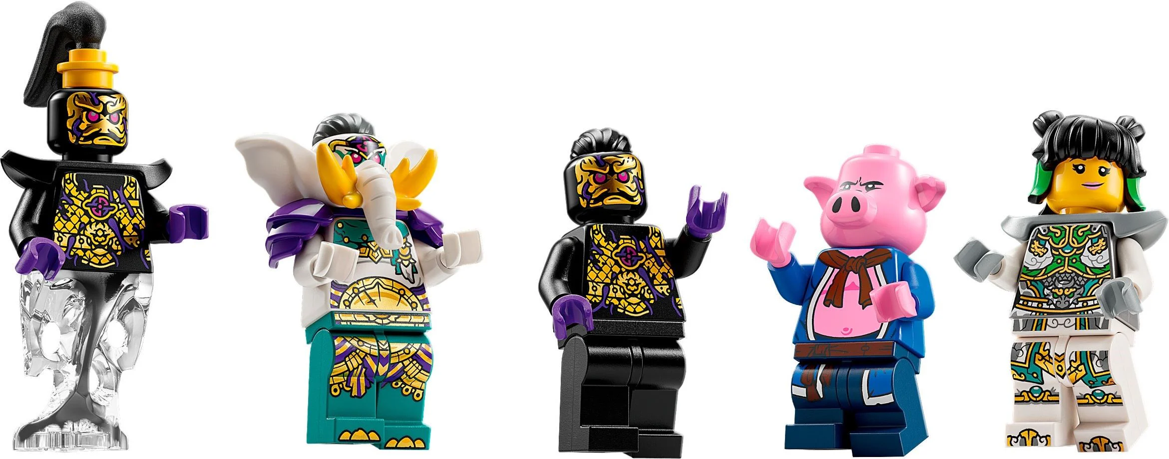 Six-tooth white elephant 乐高 LEGO 80043 image 6