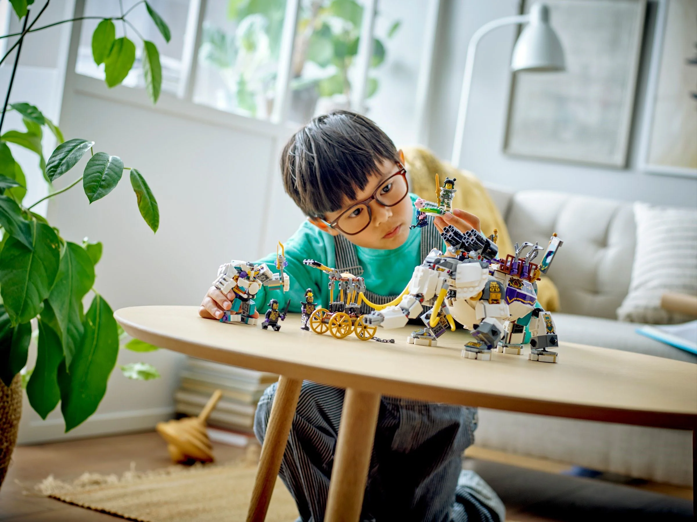 Six-tooth white elephant 乐高 LEGO 80043 image 7