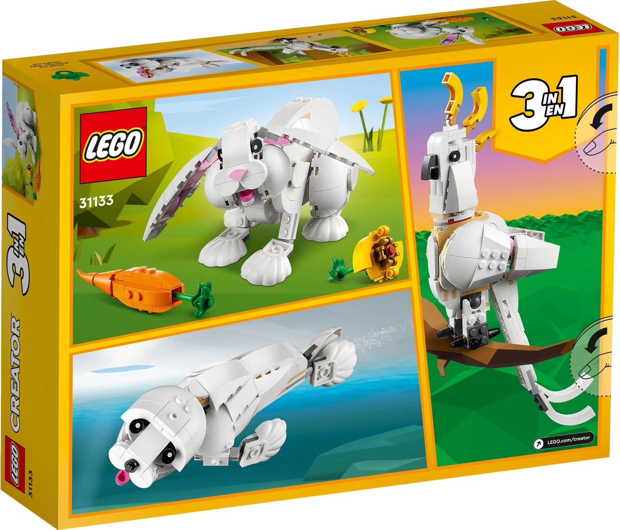 Cute rabbit 乐高 LEGO 31133 image 8