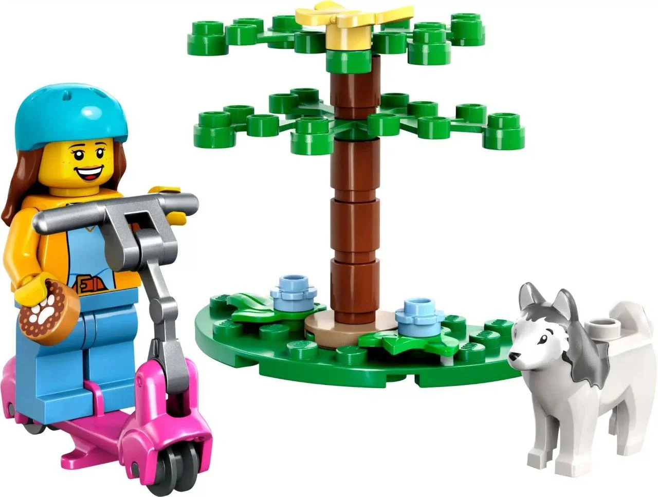 Dog park and little motorcycles 乐高 LEGO 30639